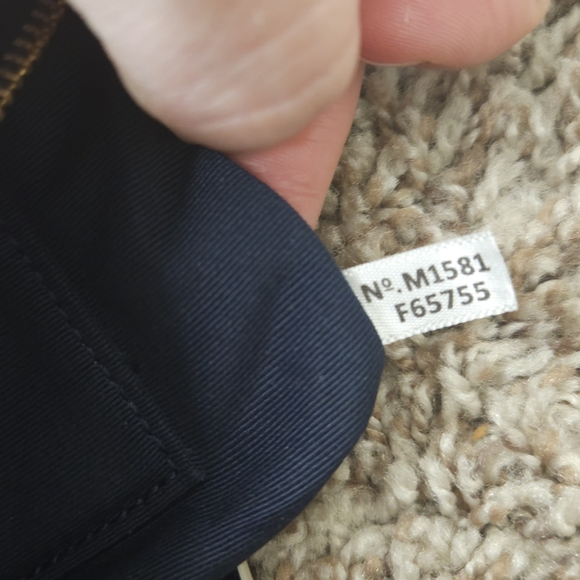 EUC Rare Coach Midnight Blue Crossgrain Double Compartment Wallet/Wristlet - Picture 9 of 9